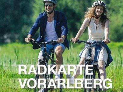 Neue Radkarte für Vorarlberg