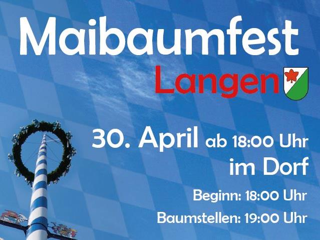 Maibaumfest-Flyer