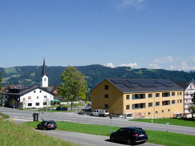 Außenansicht Dorfzentrum Gamsfels